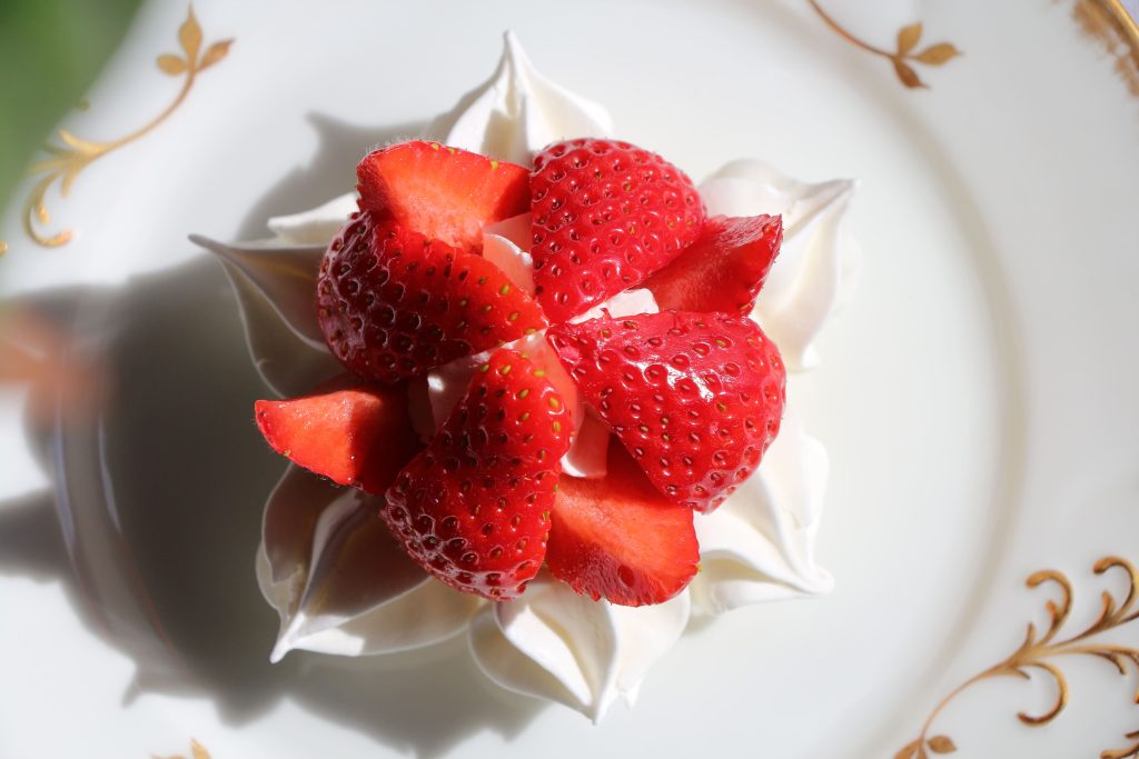 pavlova aux fraises